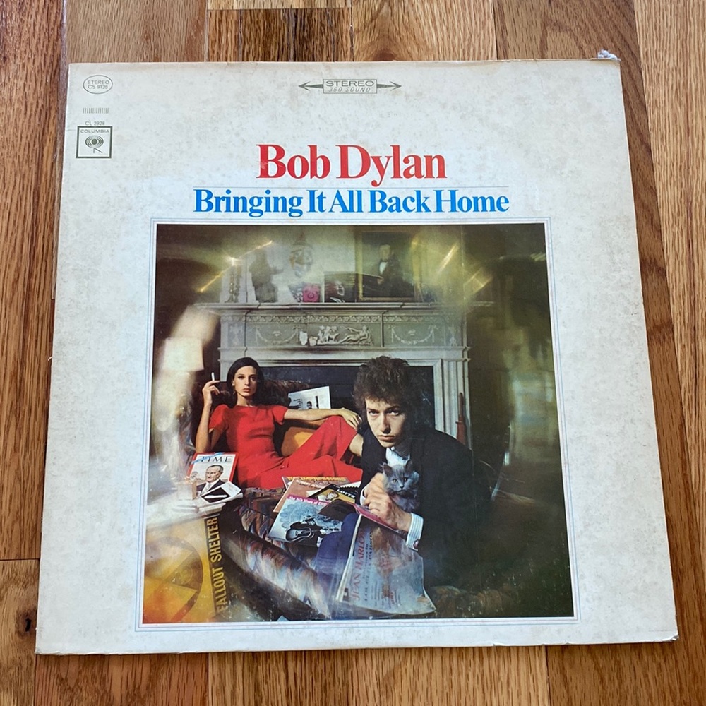 Bob Dylan Bringing It Back Home Vinyl 1965
